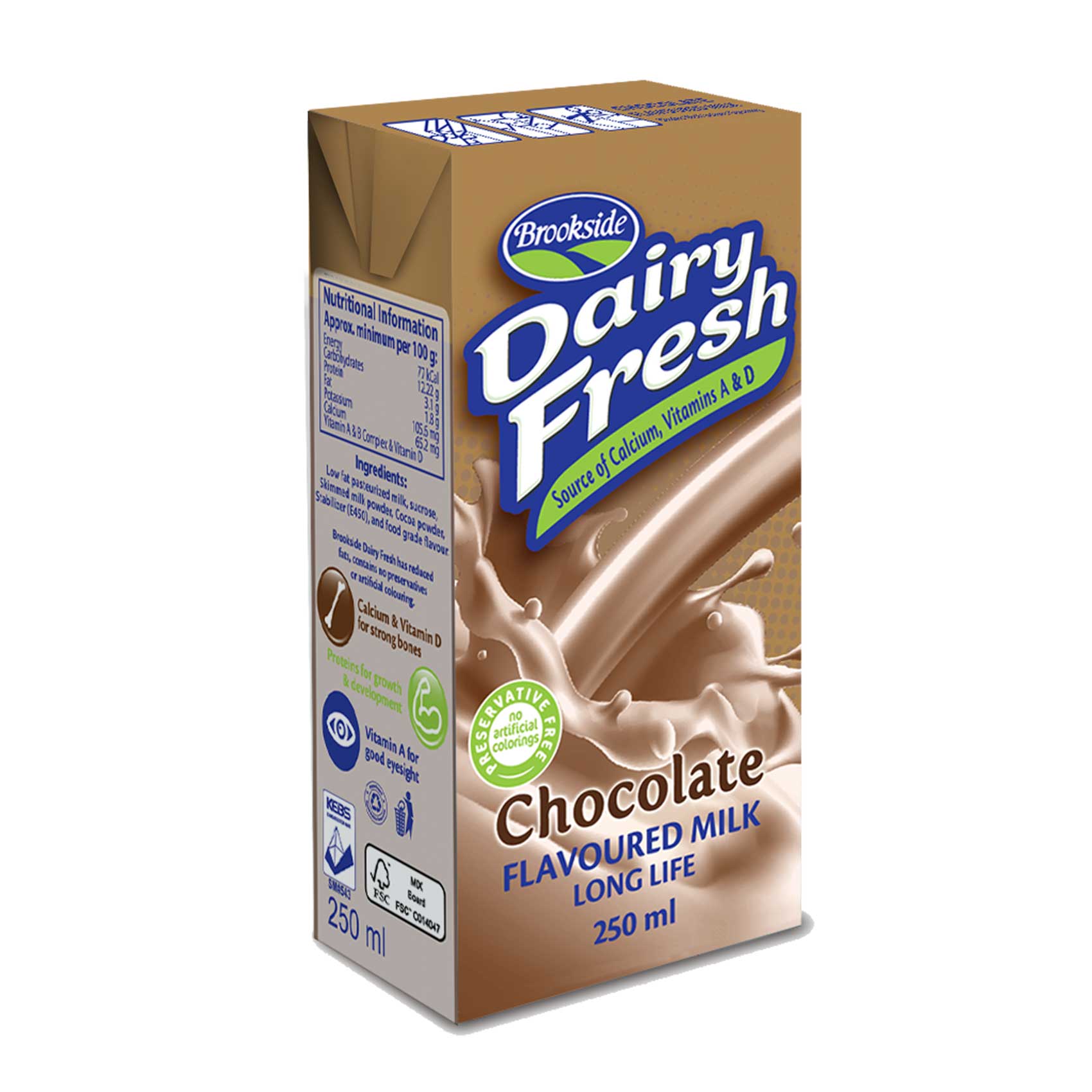 B/SIDE D/FRESH CHOCOLATE 250ML