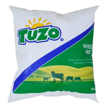 TUZO FRESH MILK 500ML POUCH