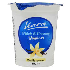 ILARA YOGHURT VANILLA 150ML CUP