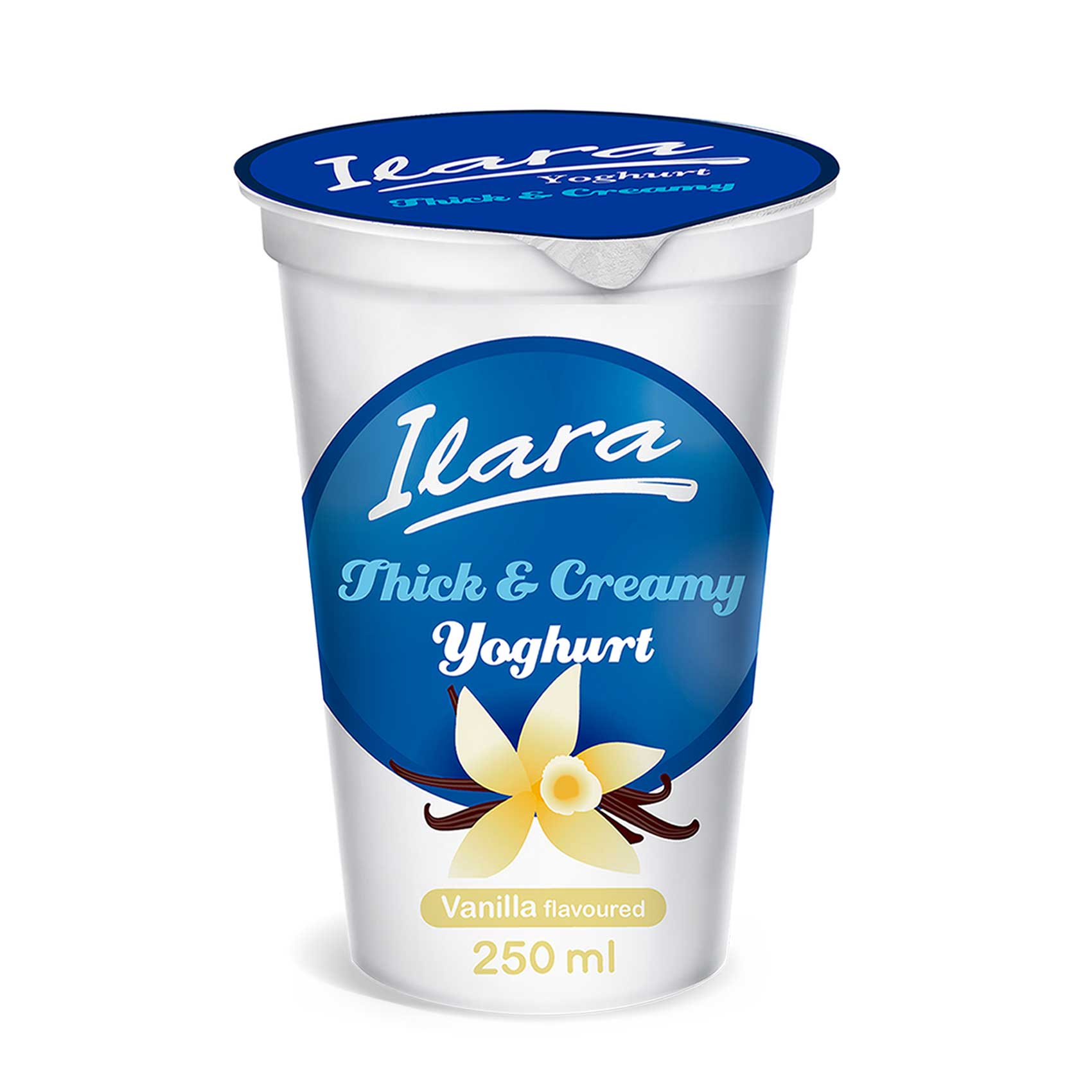 ILARA YOGHURT VANILLA 250ML CUP