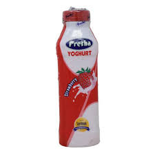 YOGHURT FRESHA STRAWBERRY 500ML BTL
