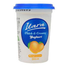ILARA YOGHURT MANGO 500ML CUP