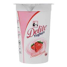 YOGHURT DELITE S/BERRY 500ML CUP