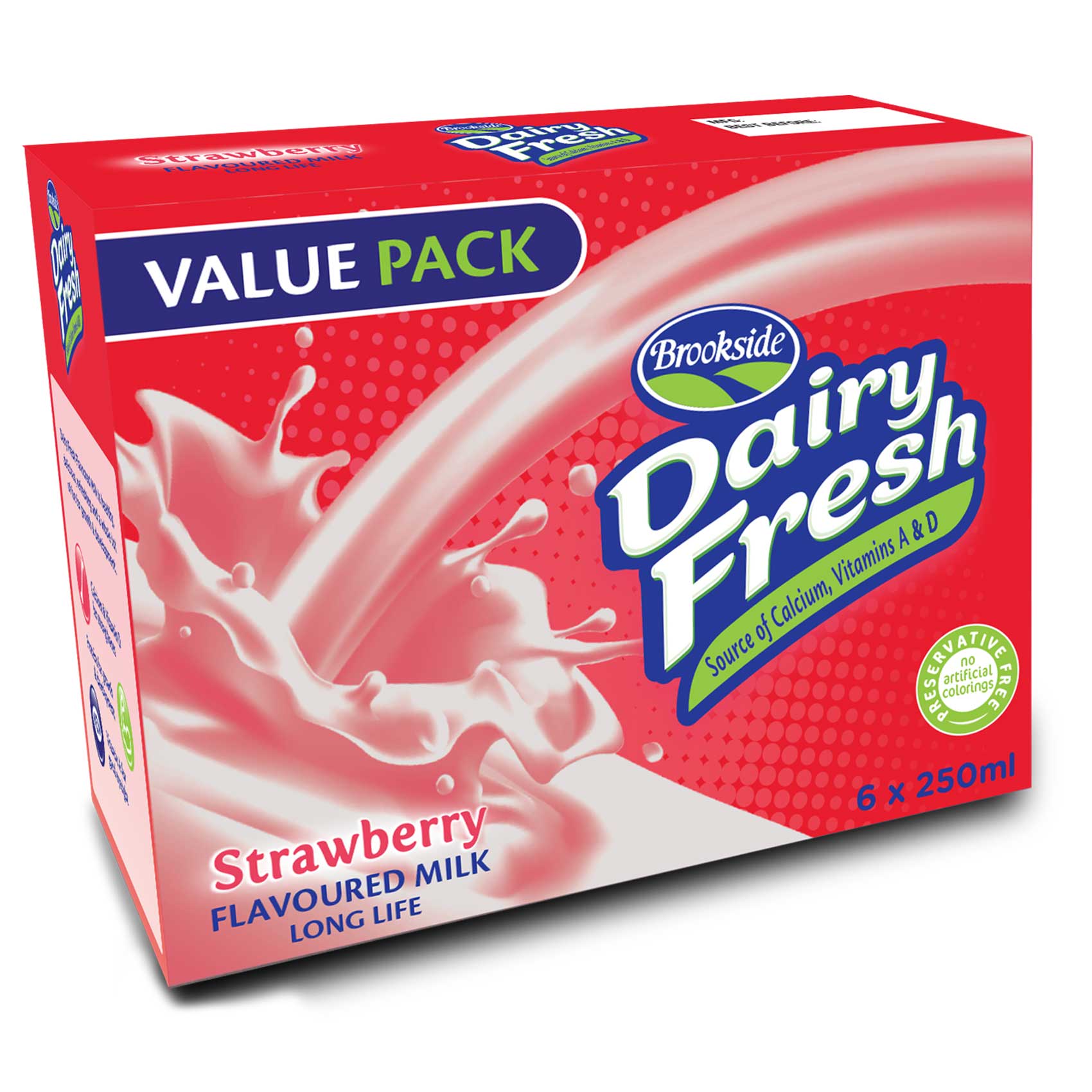 B/SIDE D/FRESH 6*250ML S/BERRY