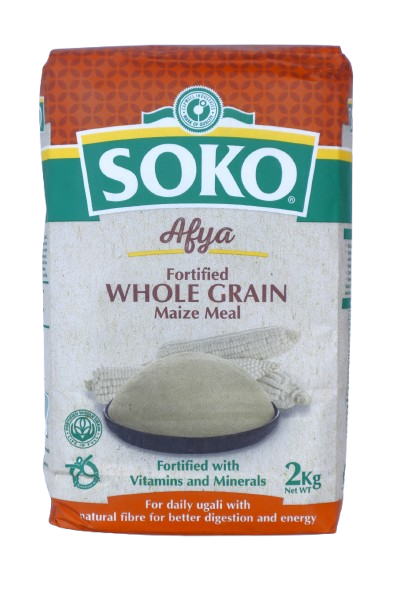 SOKO AFYA WHOLE GRAIN MAIZE MEAL 2KG