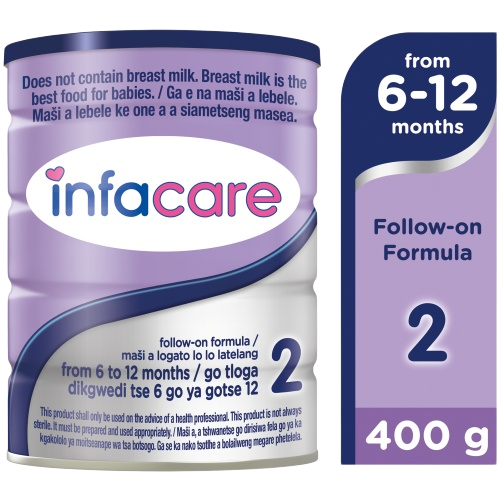 INFACARE 2 INFANT FORMULA (6-12M) 400G TIN