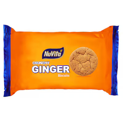 NUVITA CRUNCHY GINGER BISC 200G