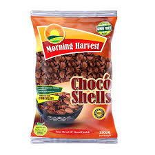 M/HARVEST CHOCO SHELLS 250G POUCH