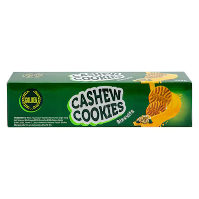 GOLDEN CASHEW COOKIES BISC 200G 