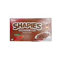 SHAPIES CHOC HOOPS 210G