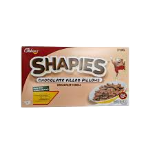 SHAPIES CHOC PILLOWS  210G