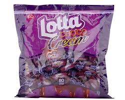 LOTTA CHOC CREAM TOFFEE 80S
