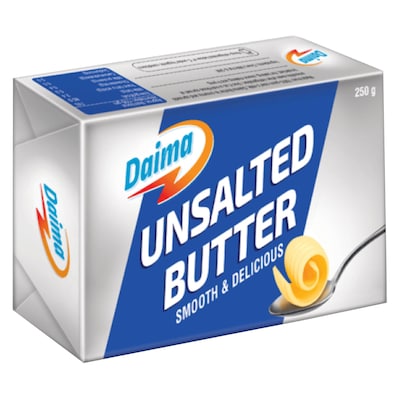 BUTTER UNSALTED 250G DAIMA