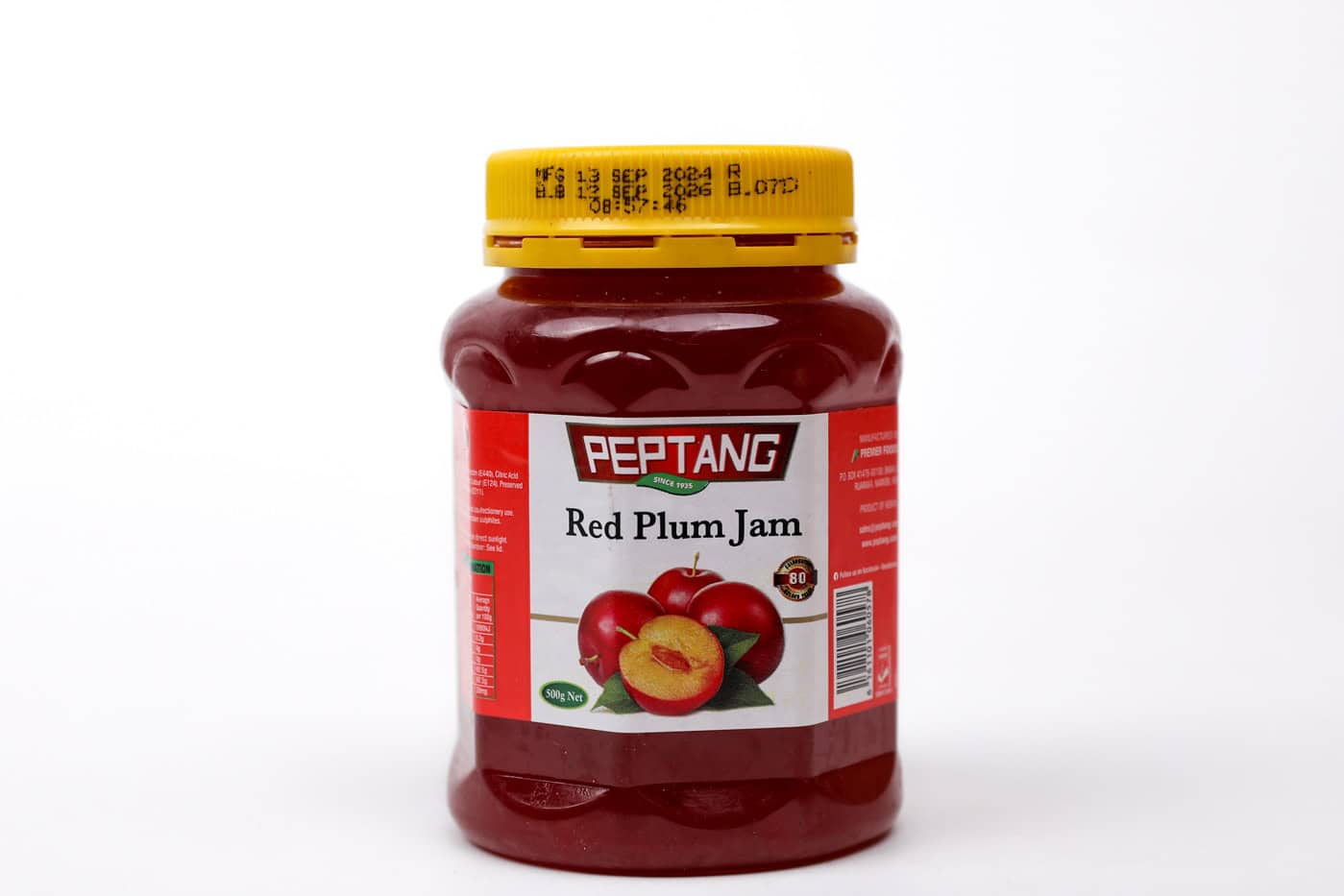 PEPTANG RED PLUM JAM 500G PET