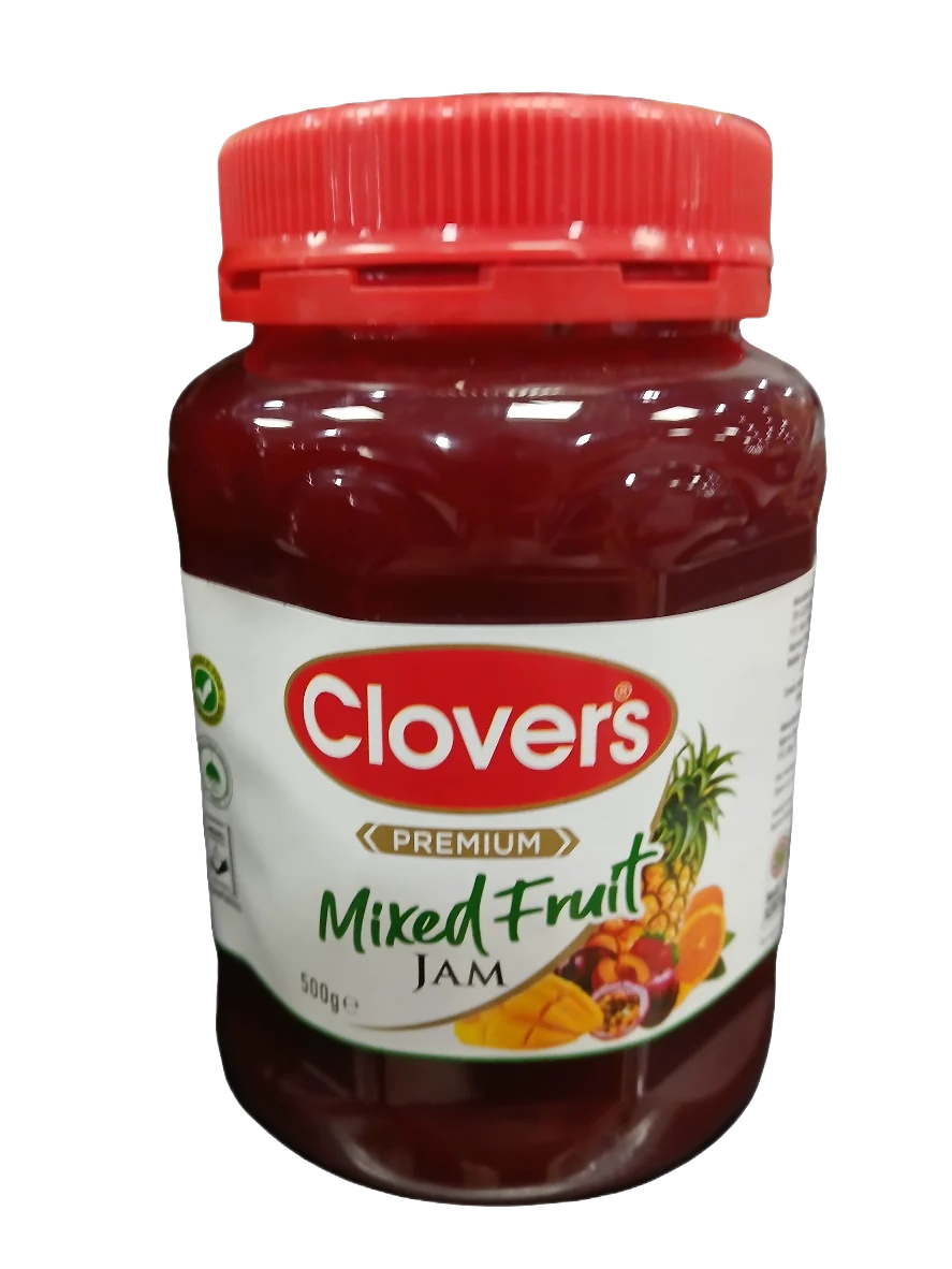 CLOVERS MIXED FRUIT JAM 250G PET
