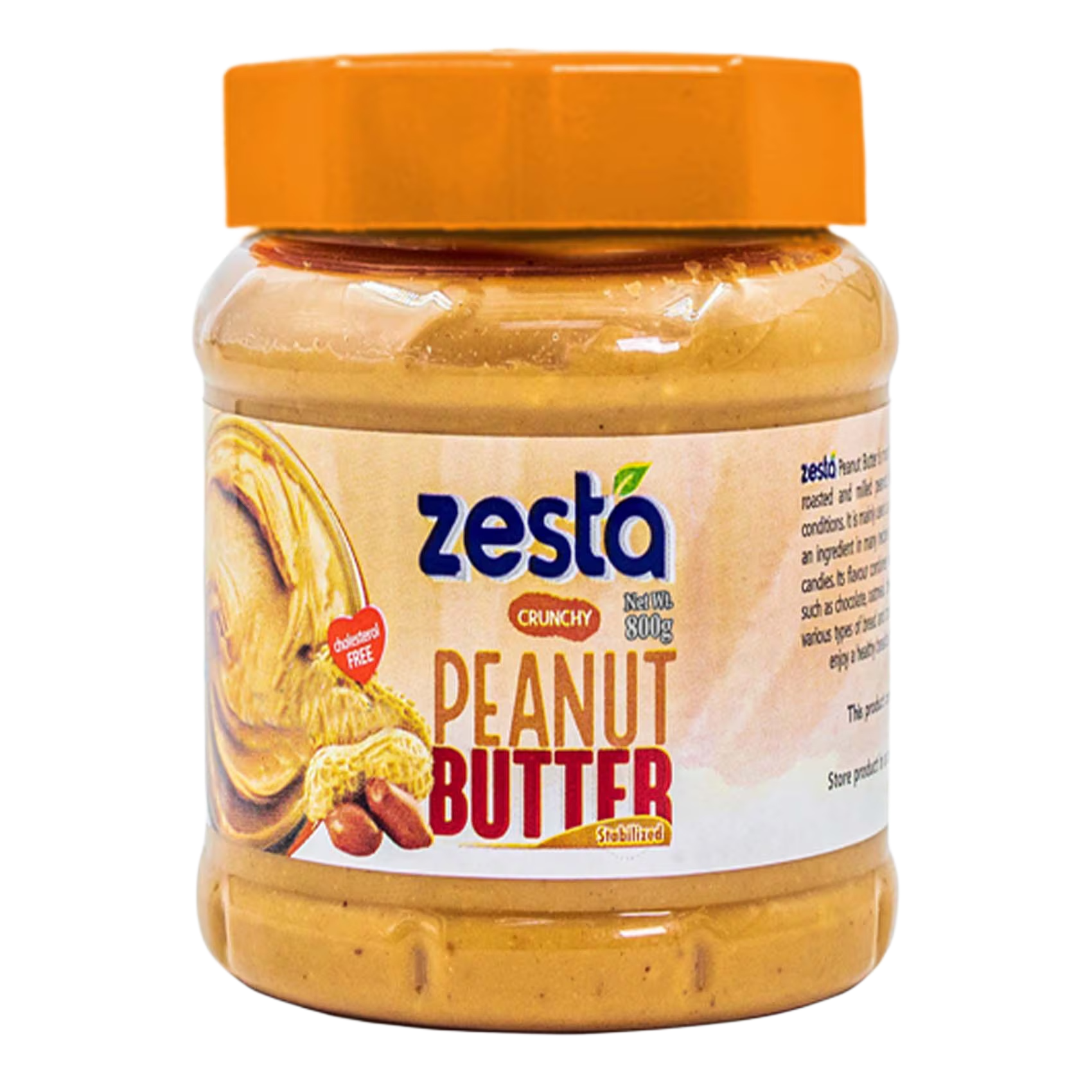 ZESTA CRUNCHY PEANUT BUTTER 800G