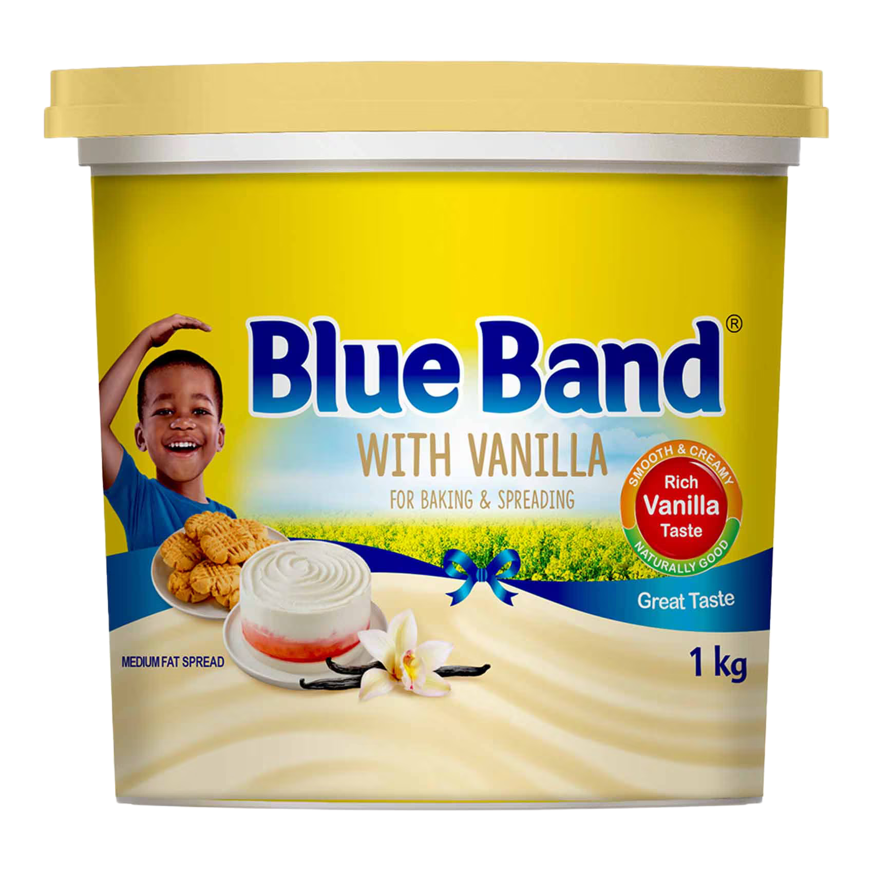 BLUE BAND VANILLA 1KG