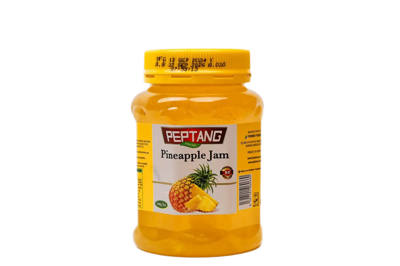 PEP PINEAPLE FRUITPOWER JAM 1KG