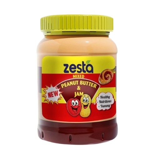 ZESTA PEANUT BUTTER & JAM 400G