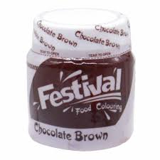 FOOD COLOUR FESTIVAL CHOCOLATE BROWN