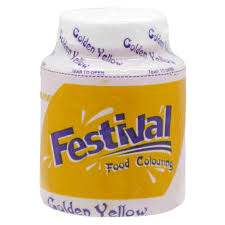 FOOD COLOUR FESTIVAL GOLDEN YELLOW