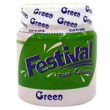 FOOD COLOUR FESTIVAL GREEN 10G