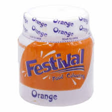 FOOD COLOUR FESTIVAL ORANGE