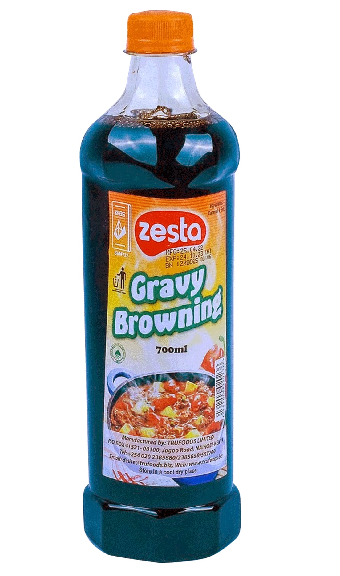 ZESTA GRAVY BROWNING 700G