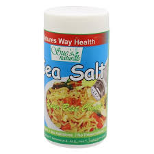 SUES NATURAL SEASONED SEA SALT 250G