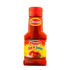 CLOVERS HOT N SWEET SAUCE 250G