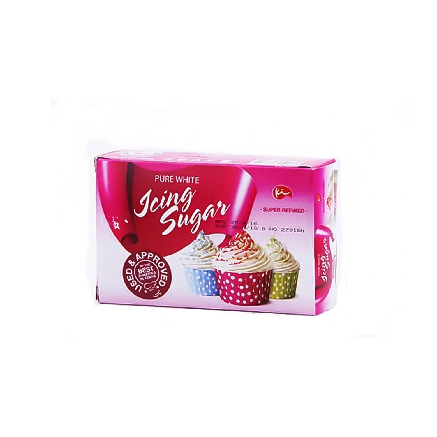 ICING SUGAR PURE WHITE 500G PKT KENAFRIC