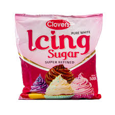 CLOVERS ICING SUGAR 500G POLY