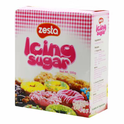 ZESTA ICING SUGAR 500G BOX
