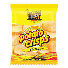 CRISPS SALTED 50G DEEPA