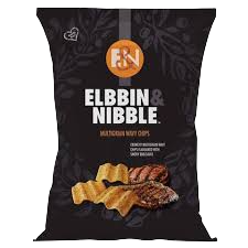 E & N M-GRAIN WAVY CHIPS BBQ 35G