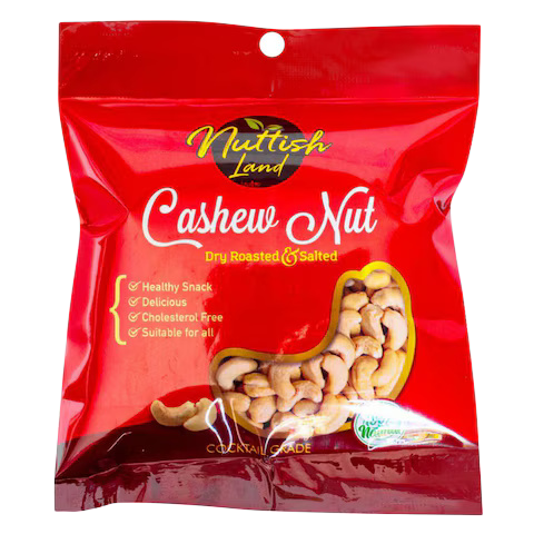 N/LAND CASHEW NUT ROASTED & SALTED 50G