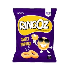 RINGOZ SWEET PAPRIKA CORN RINGS 12G