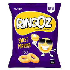 RINGOZ SWEET PAPRIKA CORN RINGS 25G