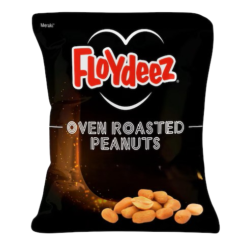 FLOYDEEZ COATED PEANUTS BBQ 100G