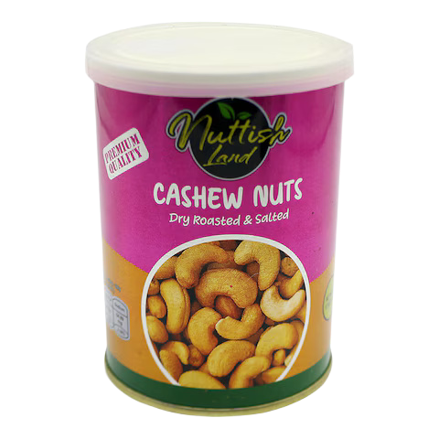 NUTTISH DRY ROASTED & SALTED NUTS 125G