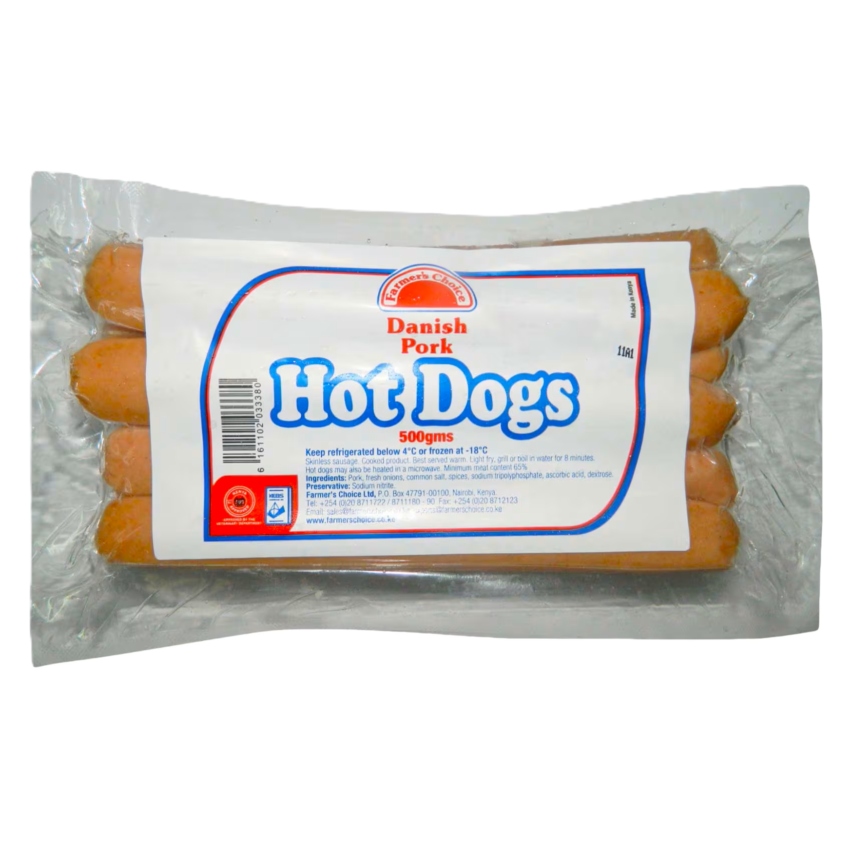 DANISH HOTDOG 500G F/CHOICE