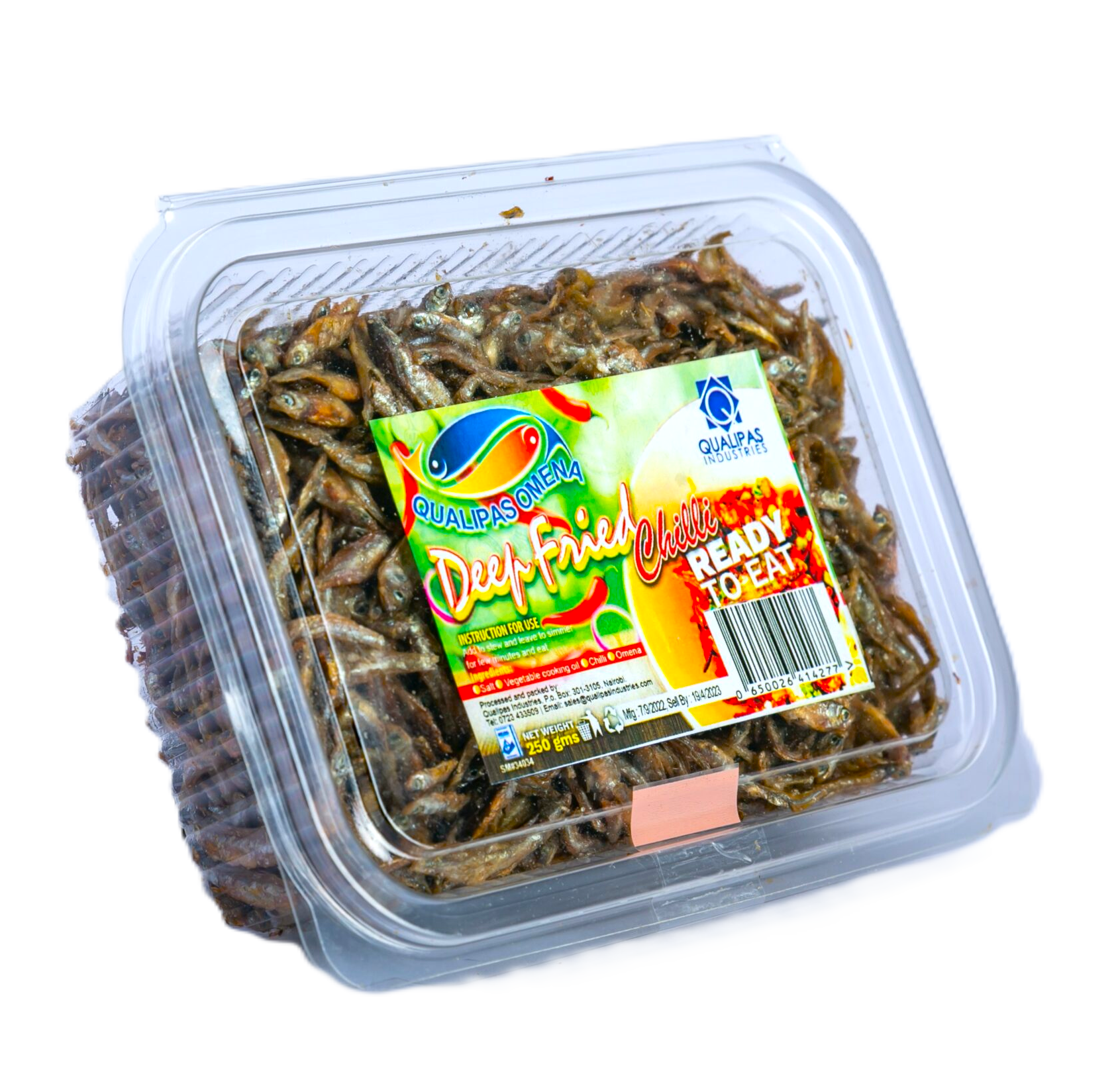 QUALIPAS OMENA DEEP FRIED 250G