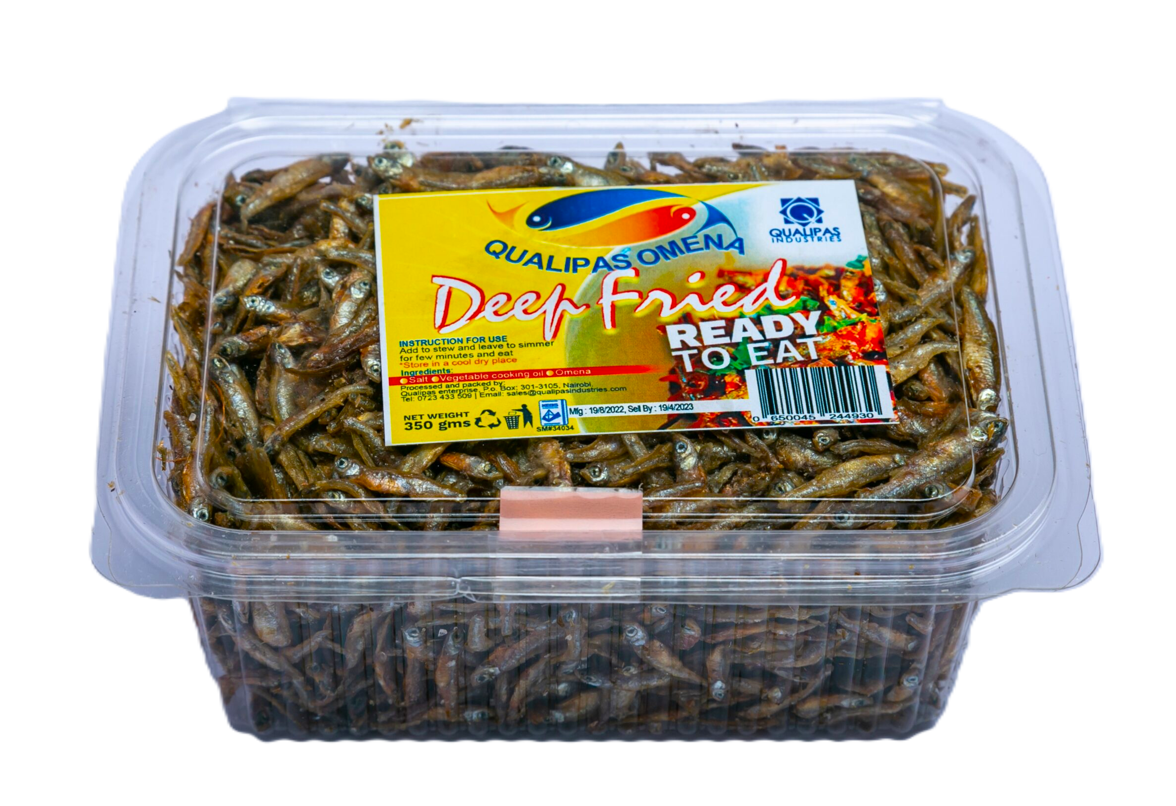 QUALIPAS OMENA DEEP FRIED 350G