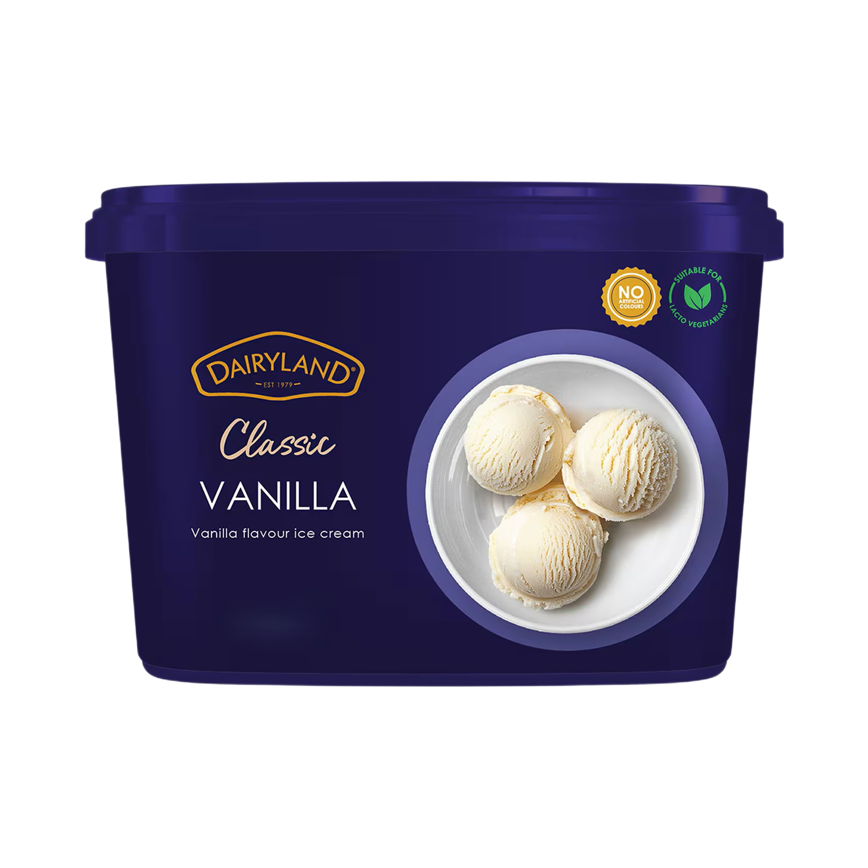 D/LAND ICE CREAM VANILLA 4L