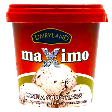 D/LAND ICE CREAM MAXIMO CUP V.C.F 175ML