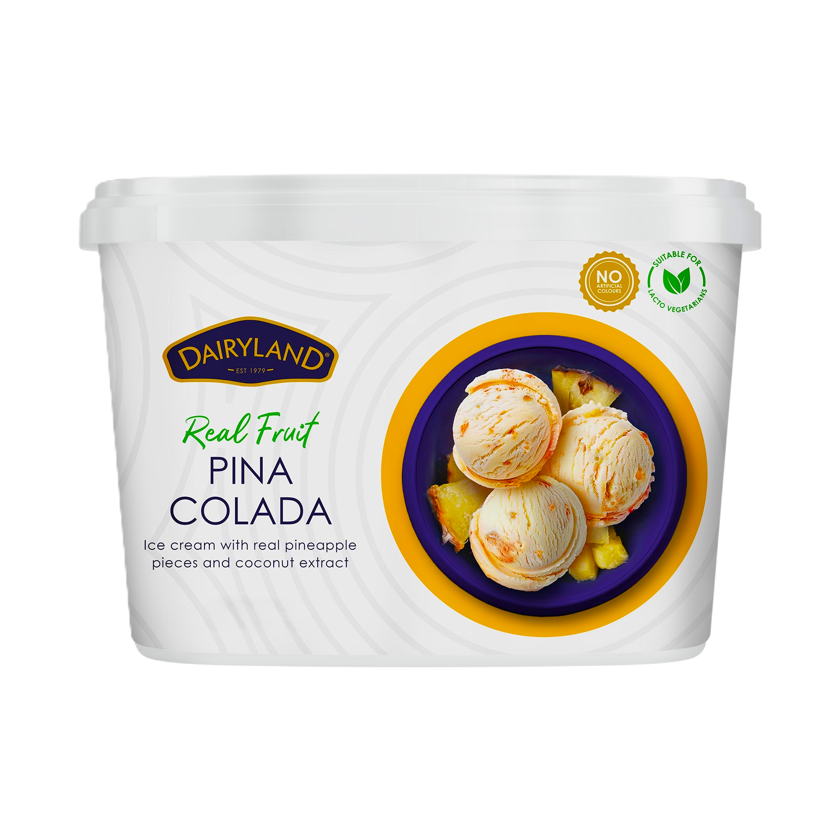 D/LAND ICE CREAM R/FRUIT PINACOLADA 500ML