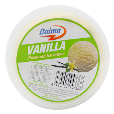 DAIMA  VANILLA ICE CREAM 250ML CUP