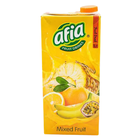 AFIA JUICE MIXED FRUIT 1L TETRA