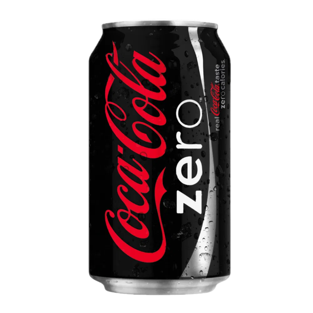 SODA COKE ZERO 330ML CAN