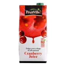 FRUITVILLE CRANBERRY JUICE 1L (TR)